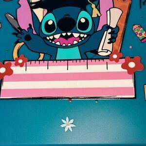 Disney Stitch Kids Art Set - Blue